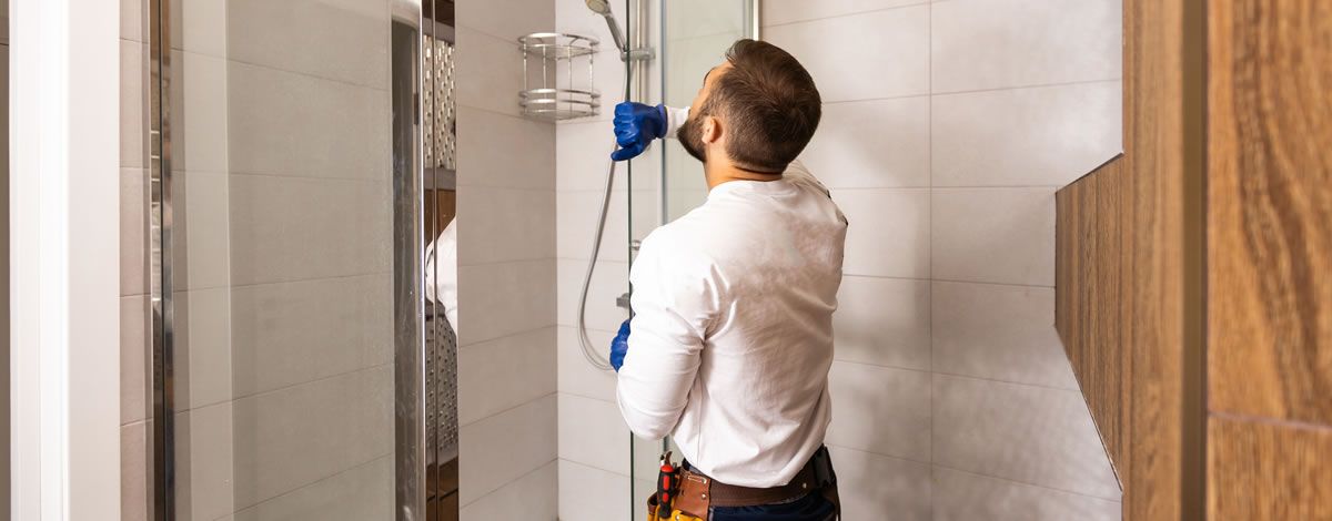 How to fix a broken shower door